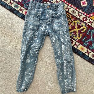 Free people boho print pant